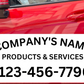 CUSTOMIZABLE MAGNETIC SIGNS