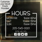 CUSTOM BUSINESS SIGNAGE DECAL VINYL STICKERS