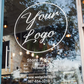 CUSTOM BUSINESS SIGNAGE DECAL VINYL STICKERS