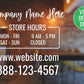 CUSTOM BUSINESS SIGNAGE DECAL VINYL STICKERS