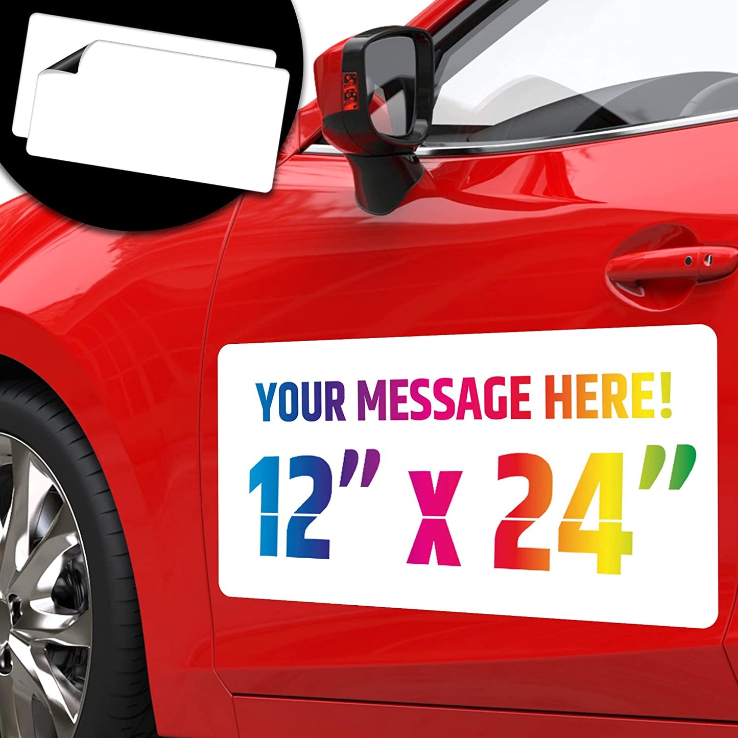 CUSTOMIZABLE MAGNETIC SIGNS