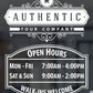 CUSTOM BUSINESS SIGNAGE DECAL VINYL STICKERS