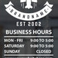 CUSTOM BUSINESS SIGNAGE DECAL VINYL STICKERS