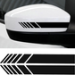 CAR RALLY STRIPES & DECAL STICKERS FOR HOODS, PANELS, FENDERS, SIDE-BODY & REARVIEW MIRRORS